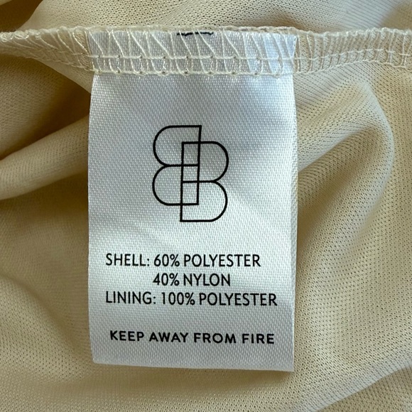 Baltic Born Arabella Embroidered Tulle Maxi Dress: Gold White Floral Event - Picture 16 of 16